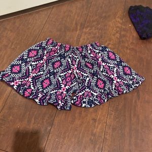 Pink and blue shorts